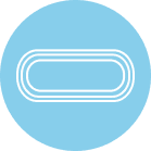 cross country and track fee icon