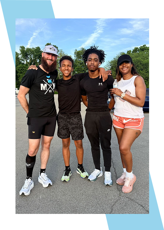 Bryan with MTMXC runneers