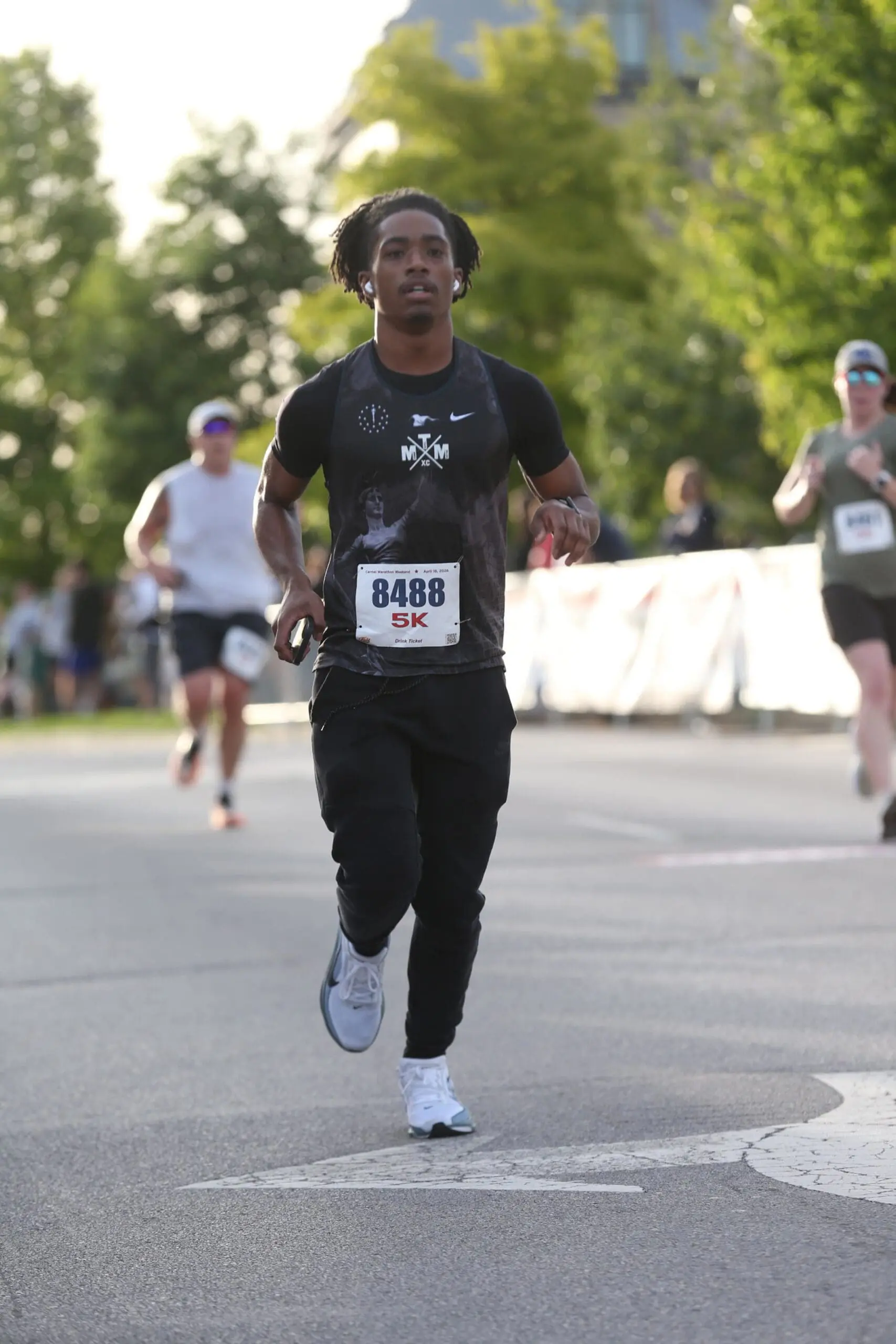 Jaden on the track Jaden on the track